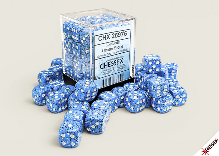 Chessex 36D6 12MM Dice Block