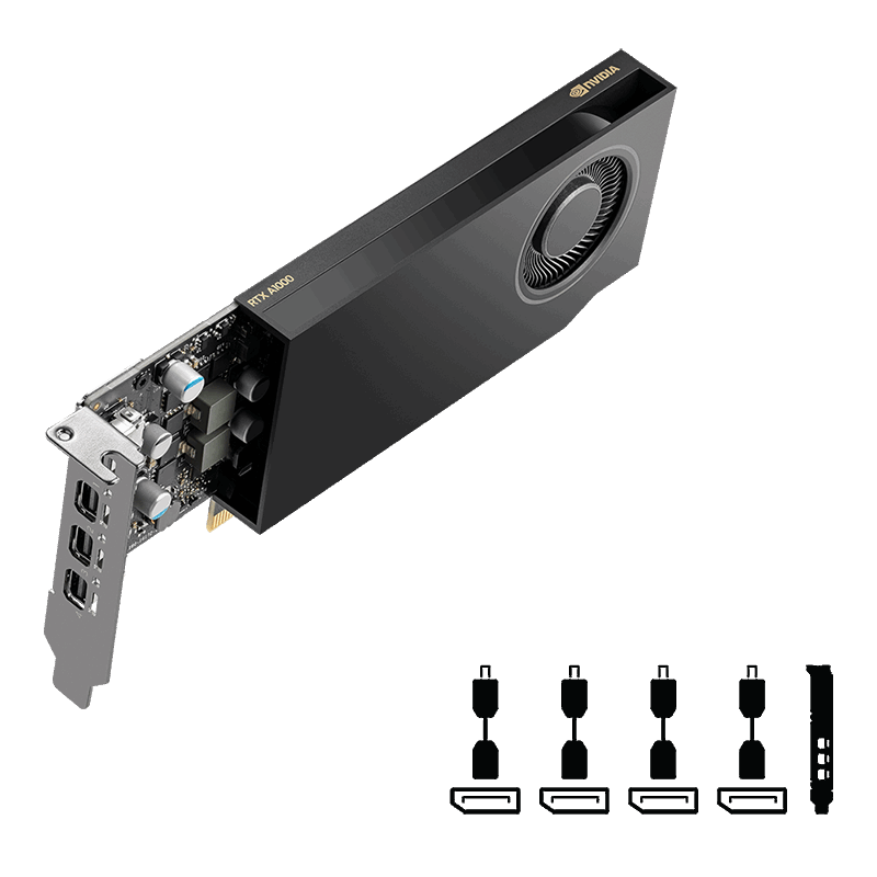 PNY NVIDIA RTX A1000 8GB GDDR6