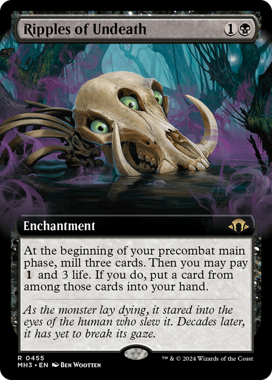 Ripples of Undeath (MH3-455) - Modern Horizons 3: (Extended Art) Foil