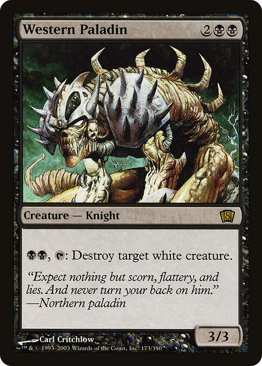 Western Paladin (8ED-173★) - Eighth Edition Foil