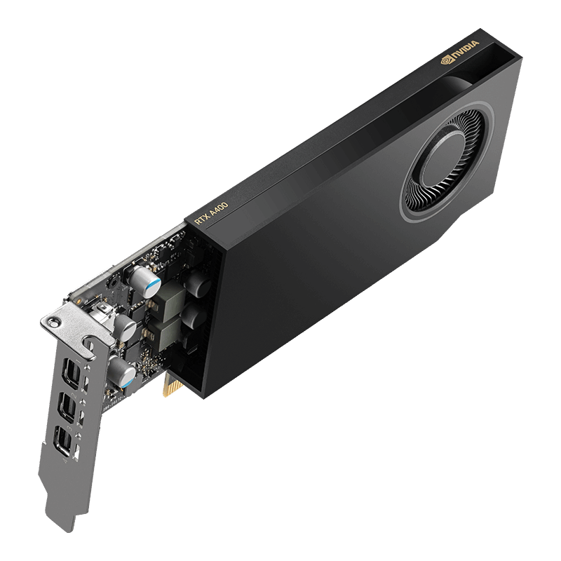 PNY NVIDIA Quadro RTX A400 4GB GDDR6 64-bit