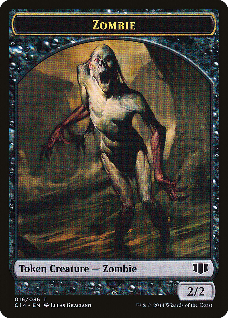 Zombie (TC14-016) - Commander 2014 Tokens