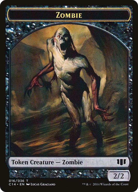 Zombie (TC14-016) - Commander 2014 Tokens