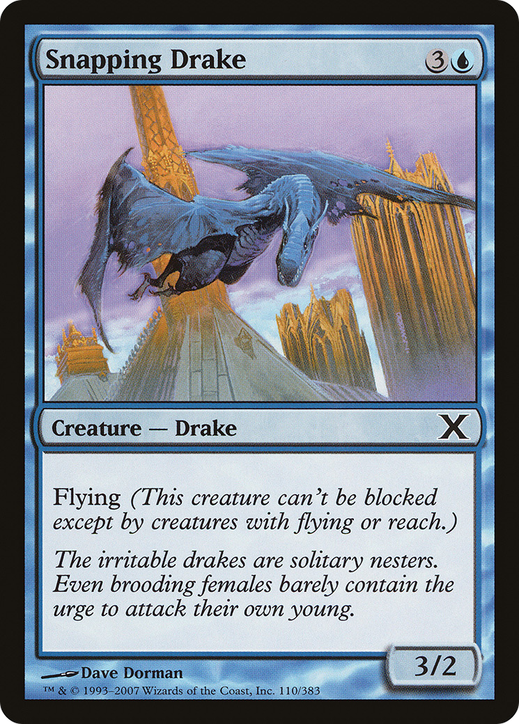 Snapping Drake (10E-110) - Tenth Edition