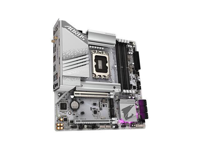 Gigabyte Z790M AORUS ELITE AX ICE Z790 LGA1700 Max192GB DDR5 Micro ATX