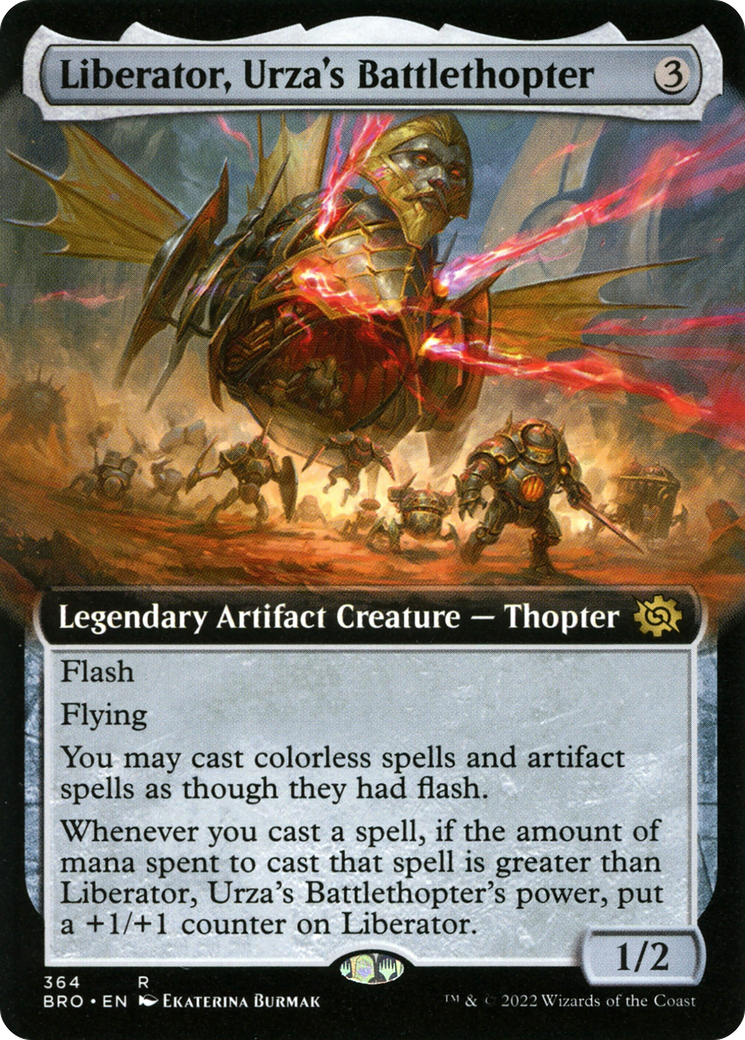 Liberator, Urza's Battlethopter (BRO-364) - The Brothers' War: (Extended Art)