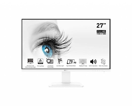 MSI MN PRO MP273W E14A 27 IPS FHD 1920x1080 16:9 1ms 4ms HDMI DP D-Sub SPK