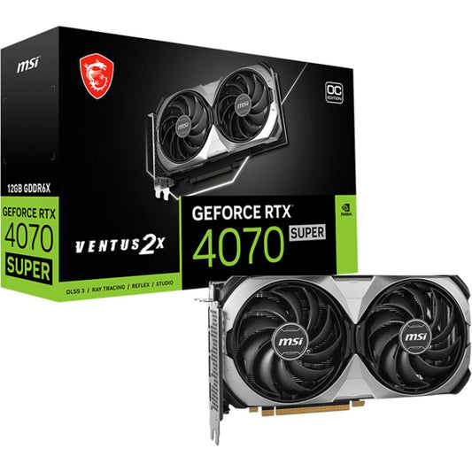 MSI RTX 4070 SUPER 12G VENTUS 2X OC 12G G6X