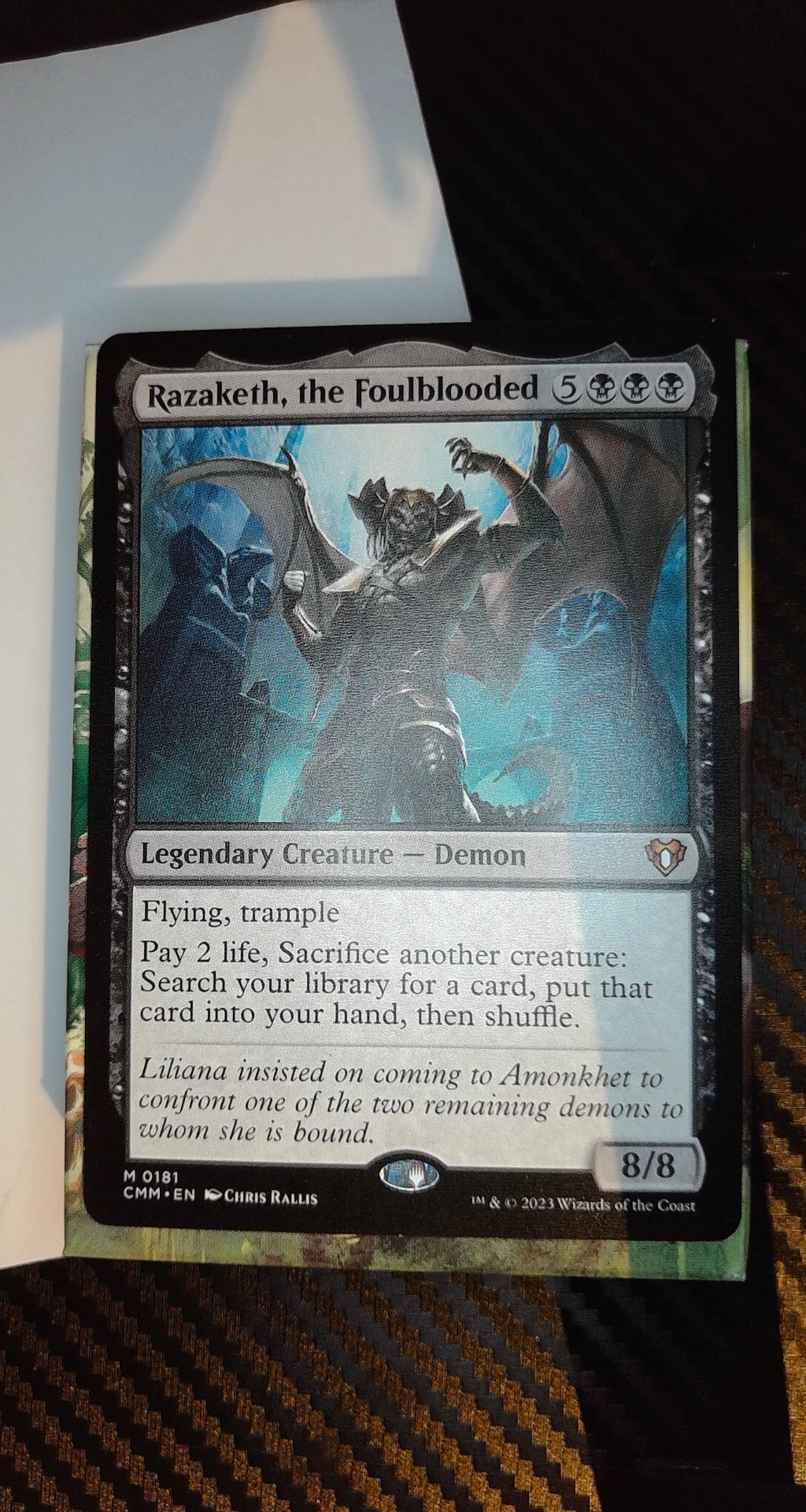 Razaketh, the Foulblooded [CMM - 181]
