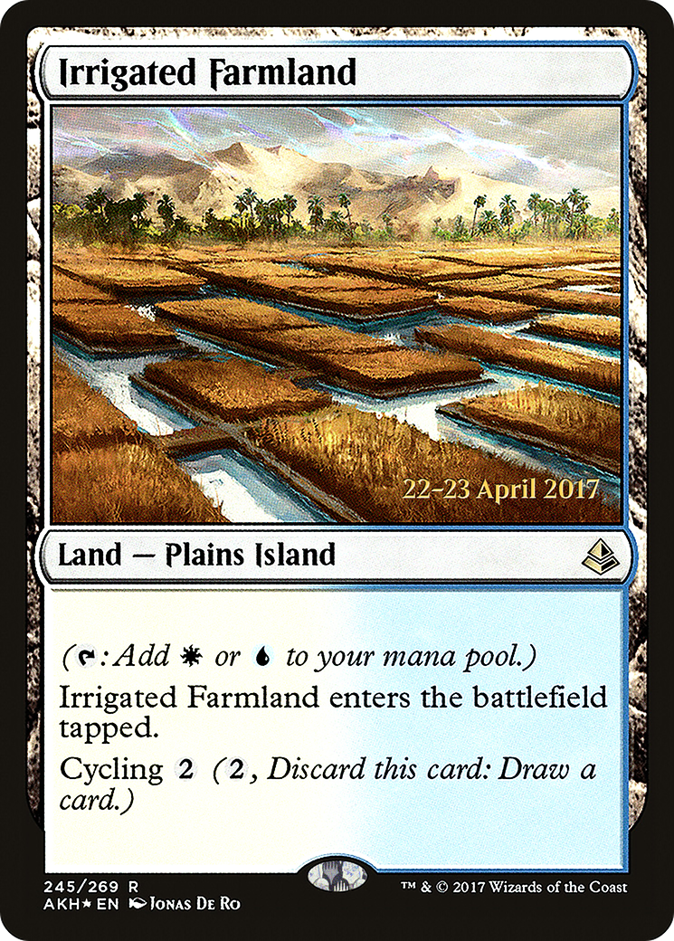 Irrigated Farmland (PRE-245S) - Amonkhet Promos Foil