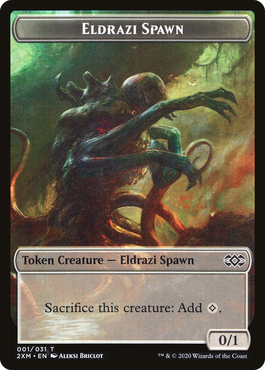 Eldrazi Spawn (T2XM-001) - Double Masters Tokens