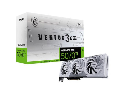 MSI VCX GeForce RTX 5070 Ti 16G VENTUS 3X PZ OC 16GB GDDR7 256bit