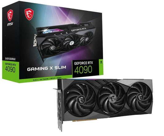 MSI GeForce RTX 4090 GAMING X SLIM 24G 24 Go GDDR6X 384 bits 2xDP 2xHDMI