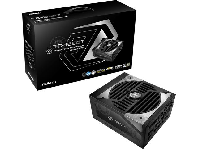 ASRock PS TC-1650T 1650W ATX 12V 80+TITANIUM FullyModular 135mm Fan
