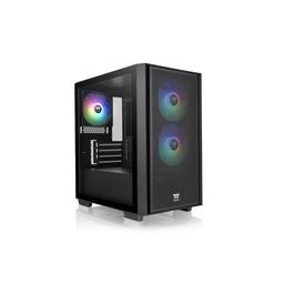 Thermaltake Versa H16 TG ARGB MicroTower m-ATX 3mmTG Black