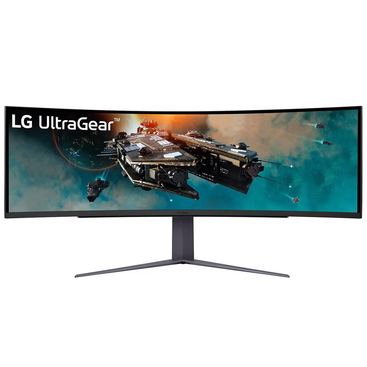 Moniteur incurvé LG 49GR85DC-B UltraGear 49,0" 5 120 x 1 440 240 Hz