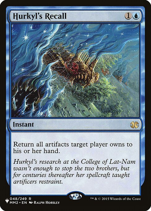 Hurkyl's Recall [PLST - MM2-48]