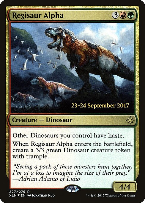 Regisaur Alpha [PXLN - 227s]