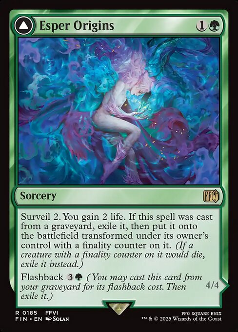 Esper Origins // Summon: Esper Maduin [FIN - 185]