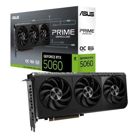 ASUS VCX PRIME-RTX5060-O8G GeForce RTX 5060 8GB GDDR7 OC 8GB GDDR7 128bit