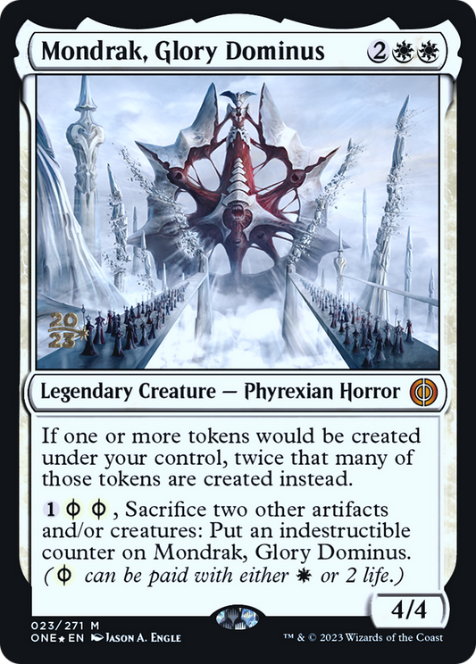 Mondrak, Glory Dominus (PRE-23S) - Phyrexia: All Will Be One Promos Foil