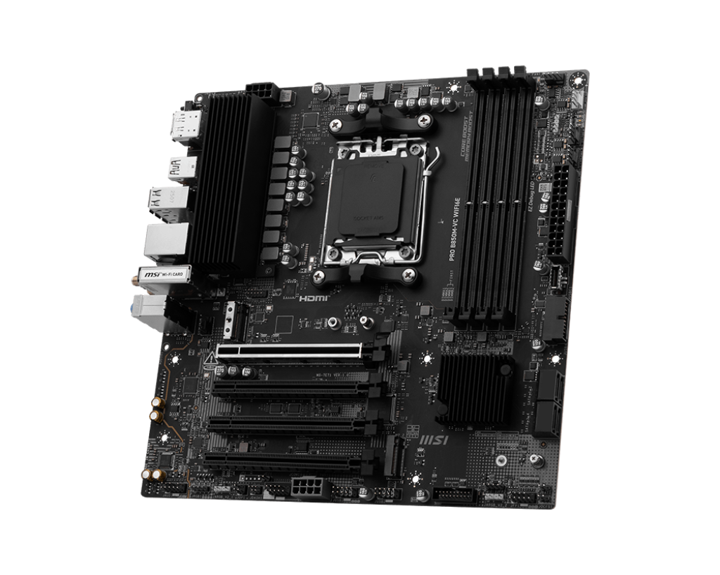 MSI MB PRO B850M-VC WIFI6E AMD B850 AM5 Max256GB DDR5 mATX Bulk Pack