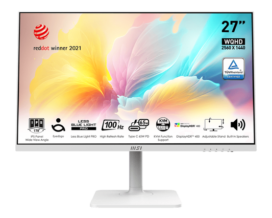 MSI Modern  27 IPS QHD 2560x1440 16:9 1ms 100Hz Speaker