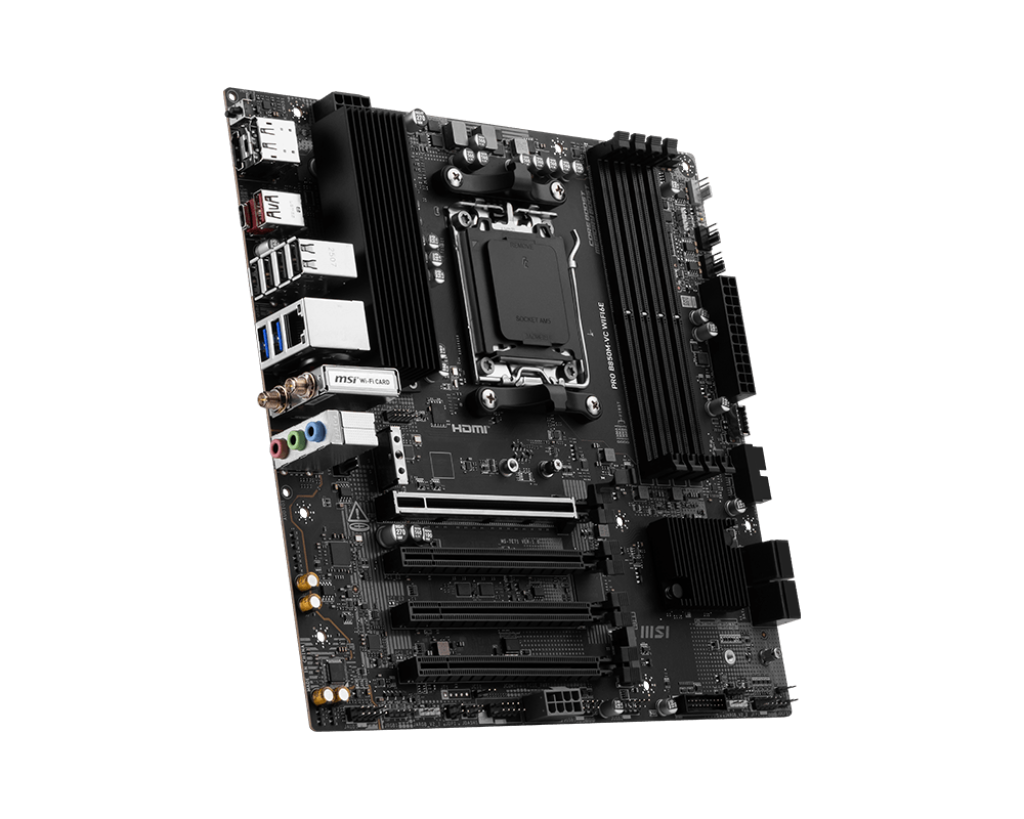 MSI MB PRO B850M-VC WIFI6E AMD B850 AM5 Max256GB DDR5 mATX Bulk Pack