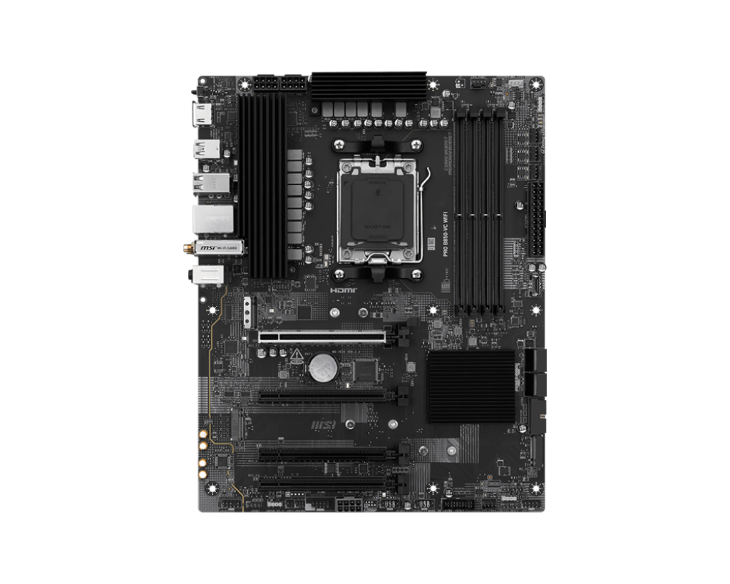 MSI MB PRO B850-VC WIFI AMD B850 AM5 Max.256GB DDR5 ATX Bulk Pack