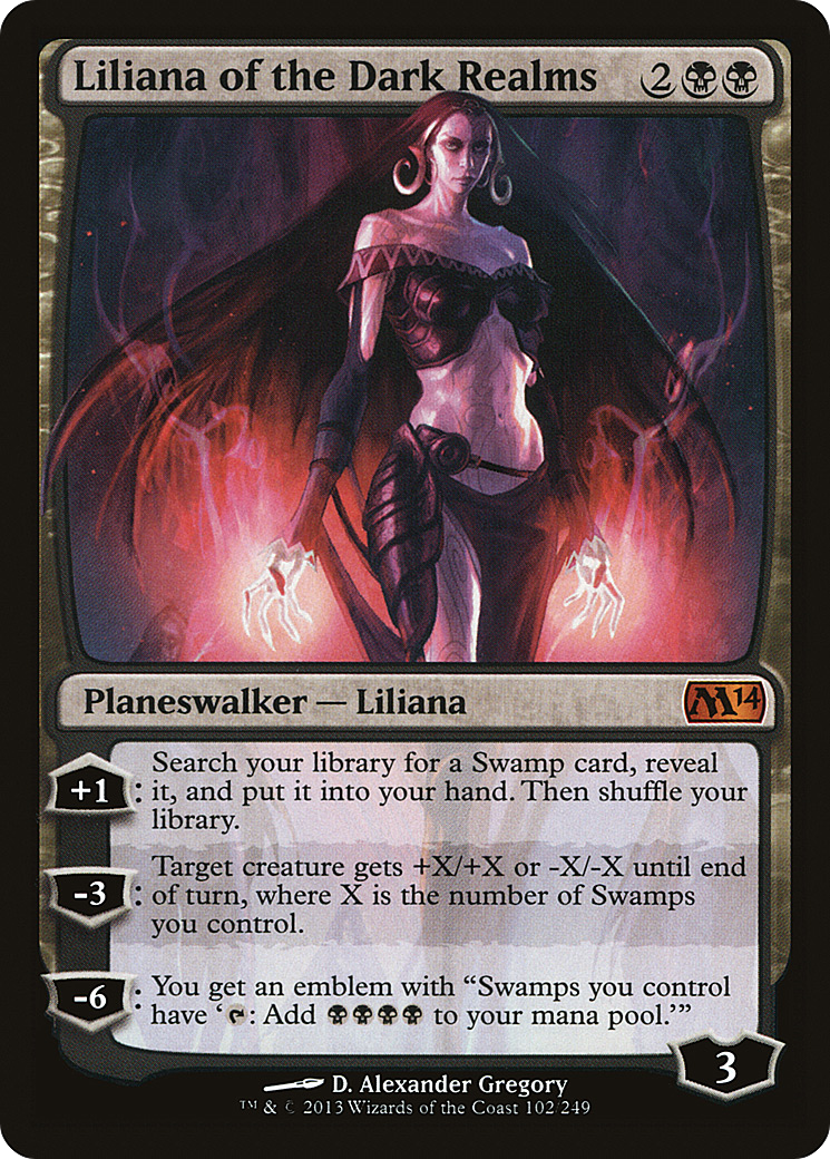 Liliana of the Dark Realms [m14 - 102]
