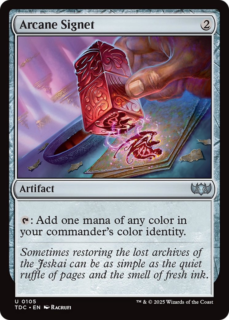 Arcane Signet [tdc - 105]