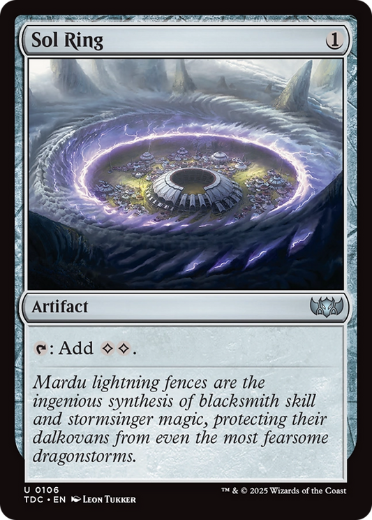 Sol Ring [tdc - 106]