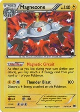 Magnezone 54/162 - XY  BREAKthrough Holofoil