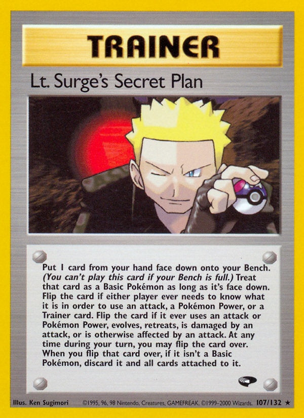 Lt. Surge's Secret Plan [GYM2 - 107]