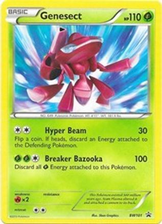 Genesect - BW101 BW101/101 - Black and White Promos