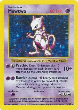 Mewtwo [BASE1 - 10]