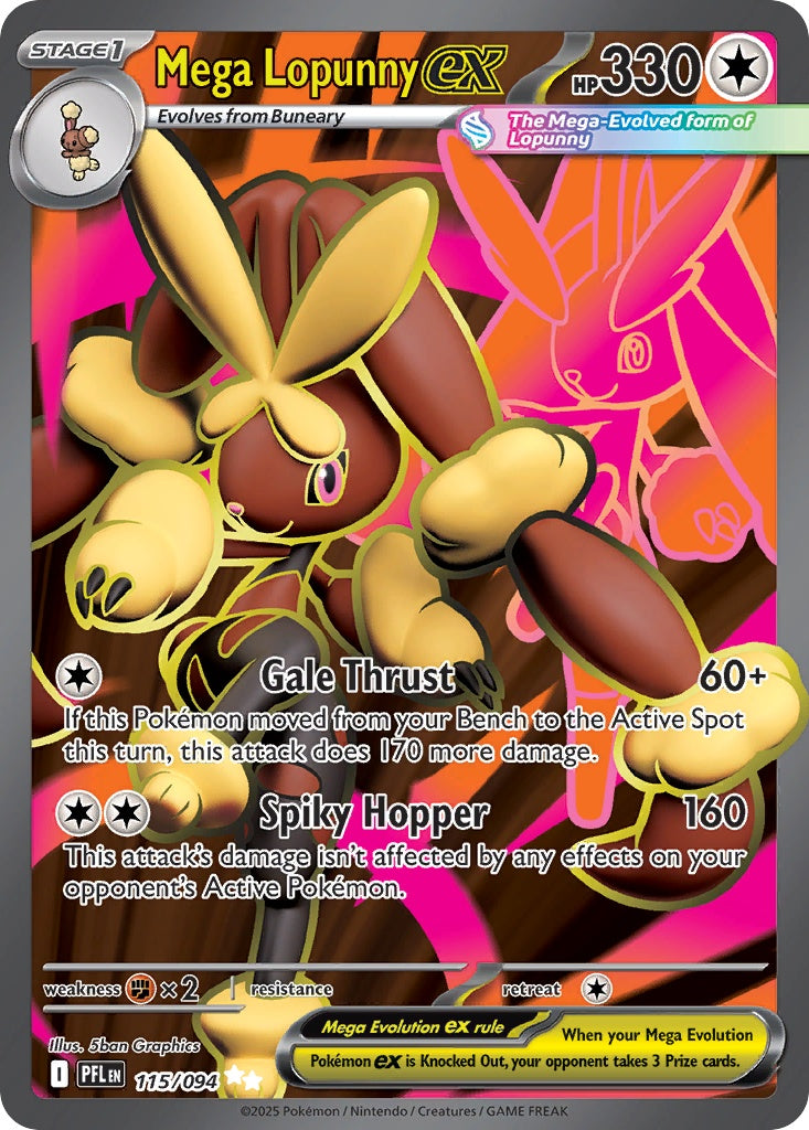 Mega Lopunny ex [ME2 - 115]