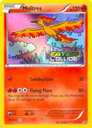 Moltres - XY127 (Prerelease) [Staff] XY127 - XY Promos Holofoil
