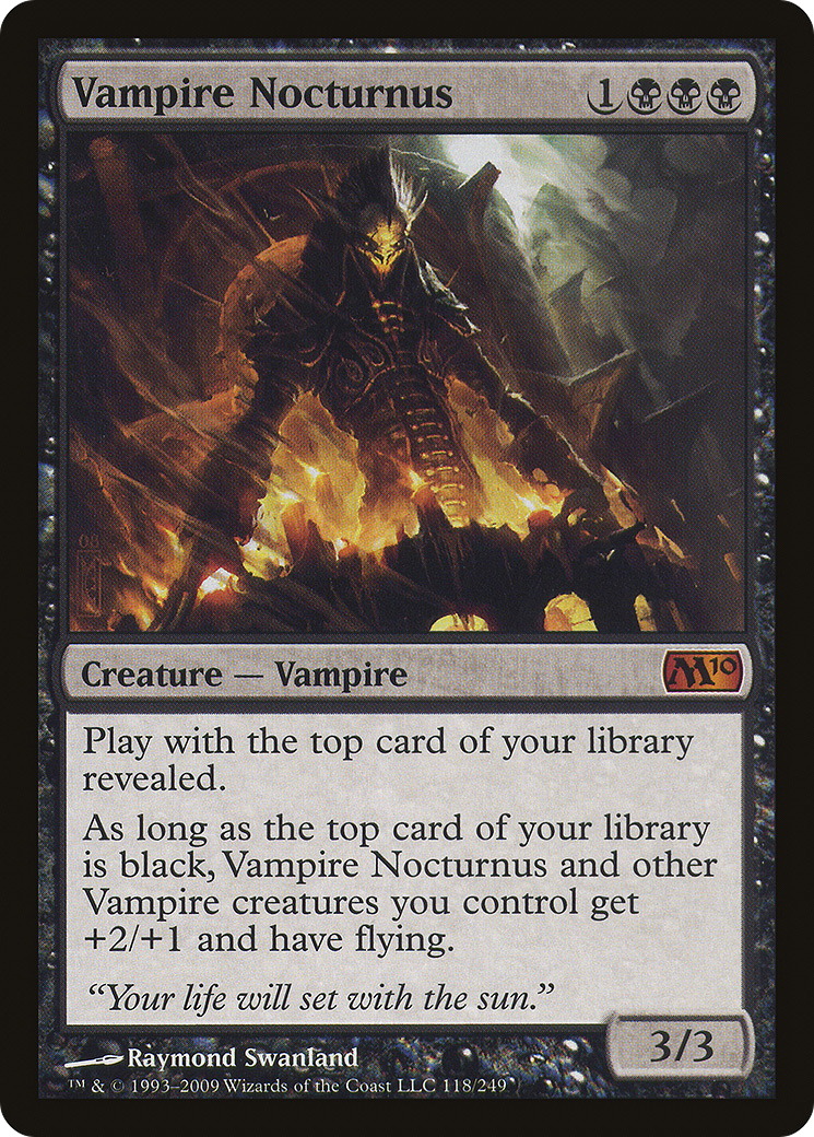 Vampire Nocturnus [m10 - 118]