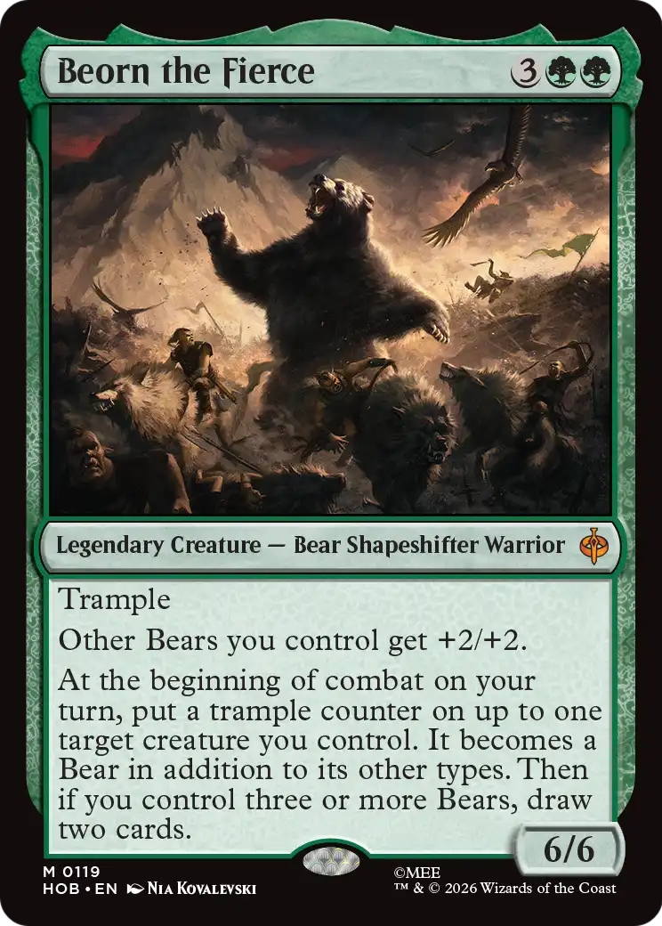 Beorn the Fierce [hob - 119]