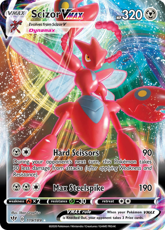 Scizor VMAX [SWSH3 - 119]