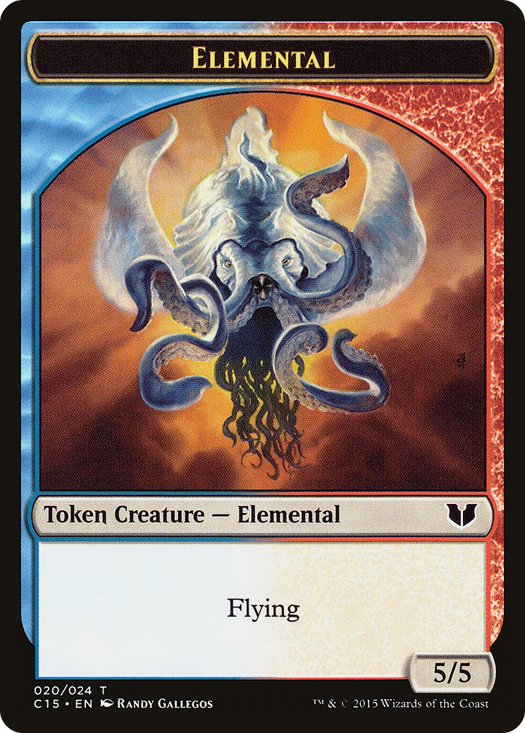 Elemental (TC15-020) - Commander 2015 Tokens