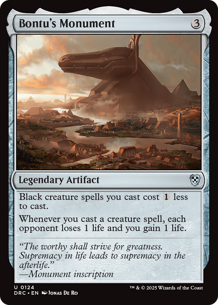 Bontu's Monument [drc - 124]