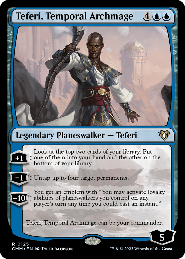 Teferi, Temporal Archmage [cmm - 125]