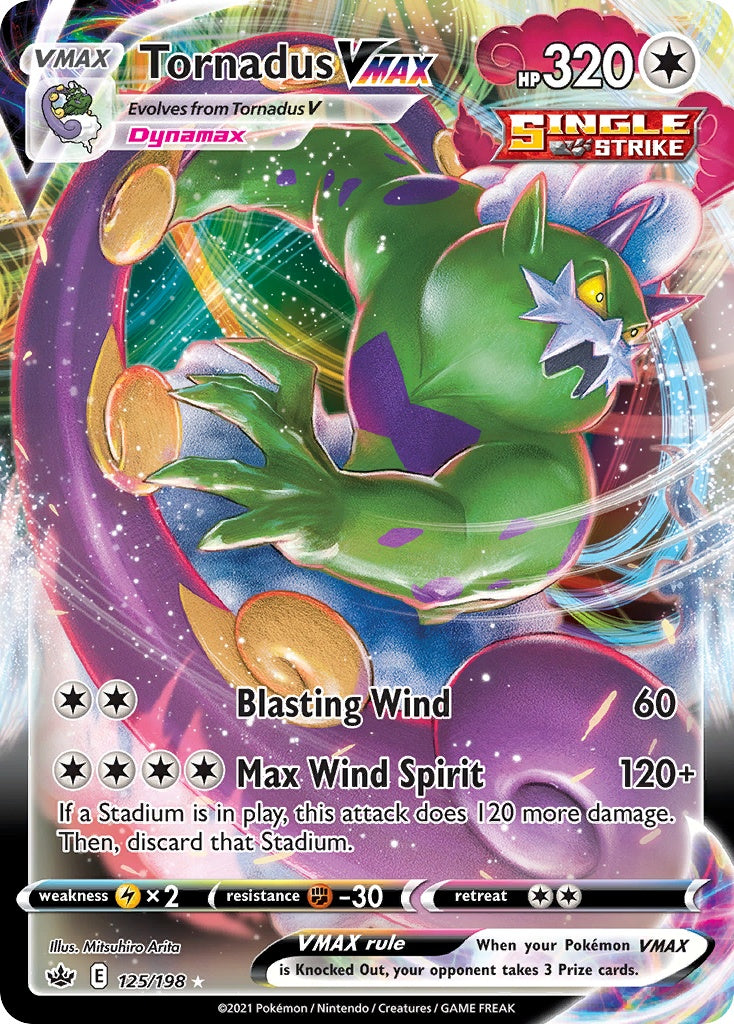 Tornadus VMAX [SWSH6 - 125]