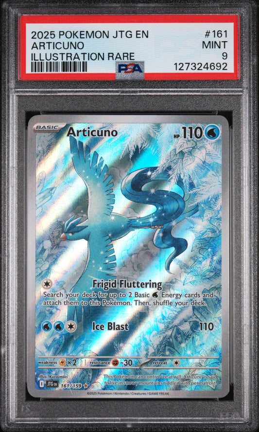 ARTICUNO 161- JOURNEY TOGETHER- PSA 9 MINT