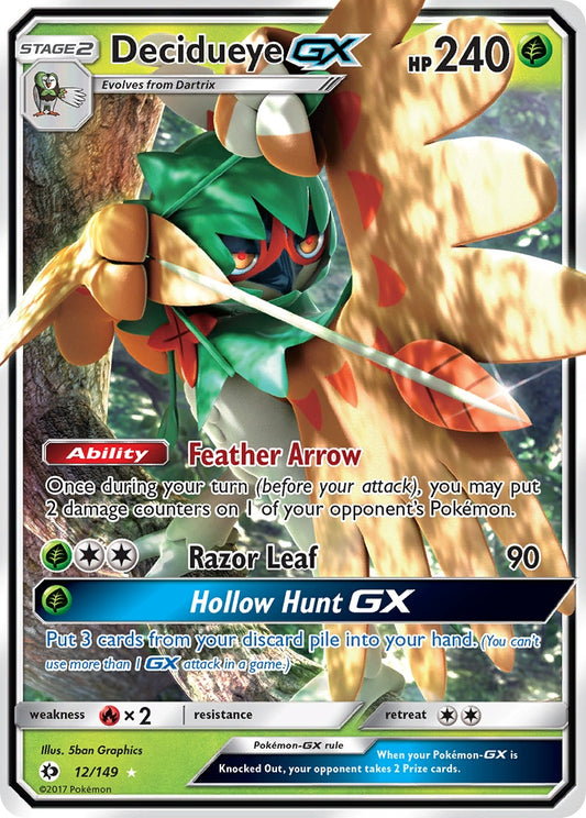 Decidueye-GX [SM1 - 12]