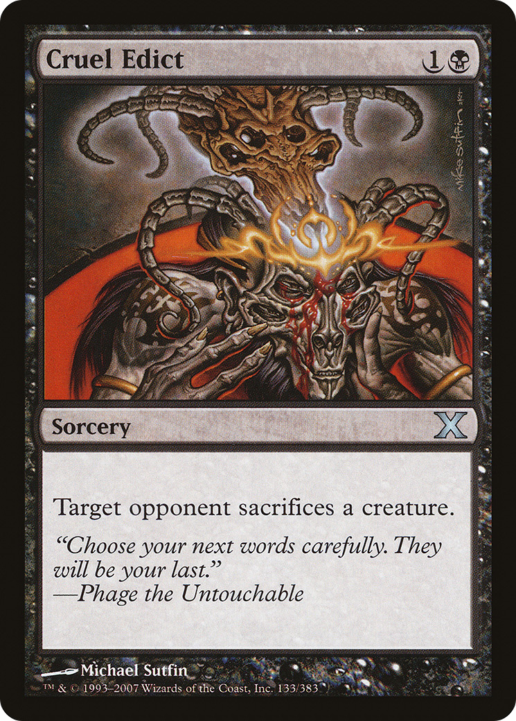 Cruel Edict [10e - 133]