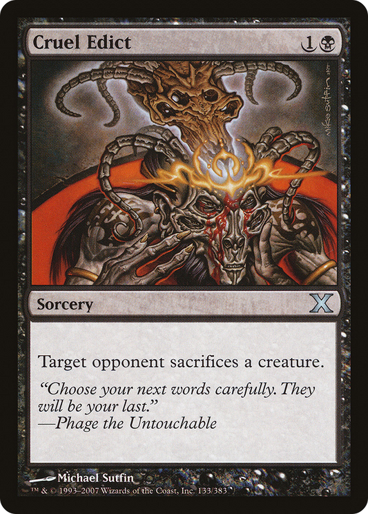 Cruel Edict [10e - 133]