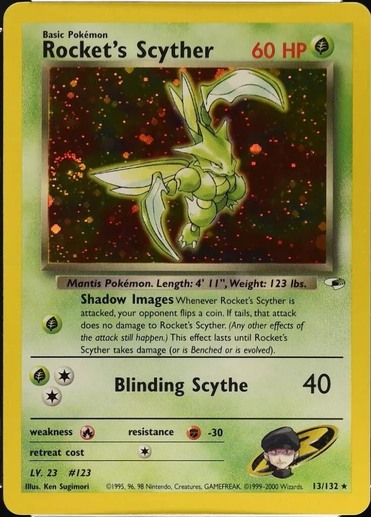 Rocket's Scyther [GYM1 - 13]